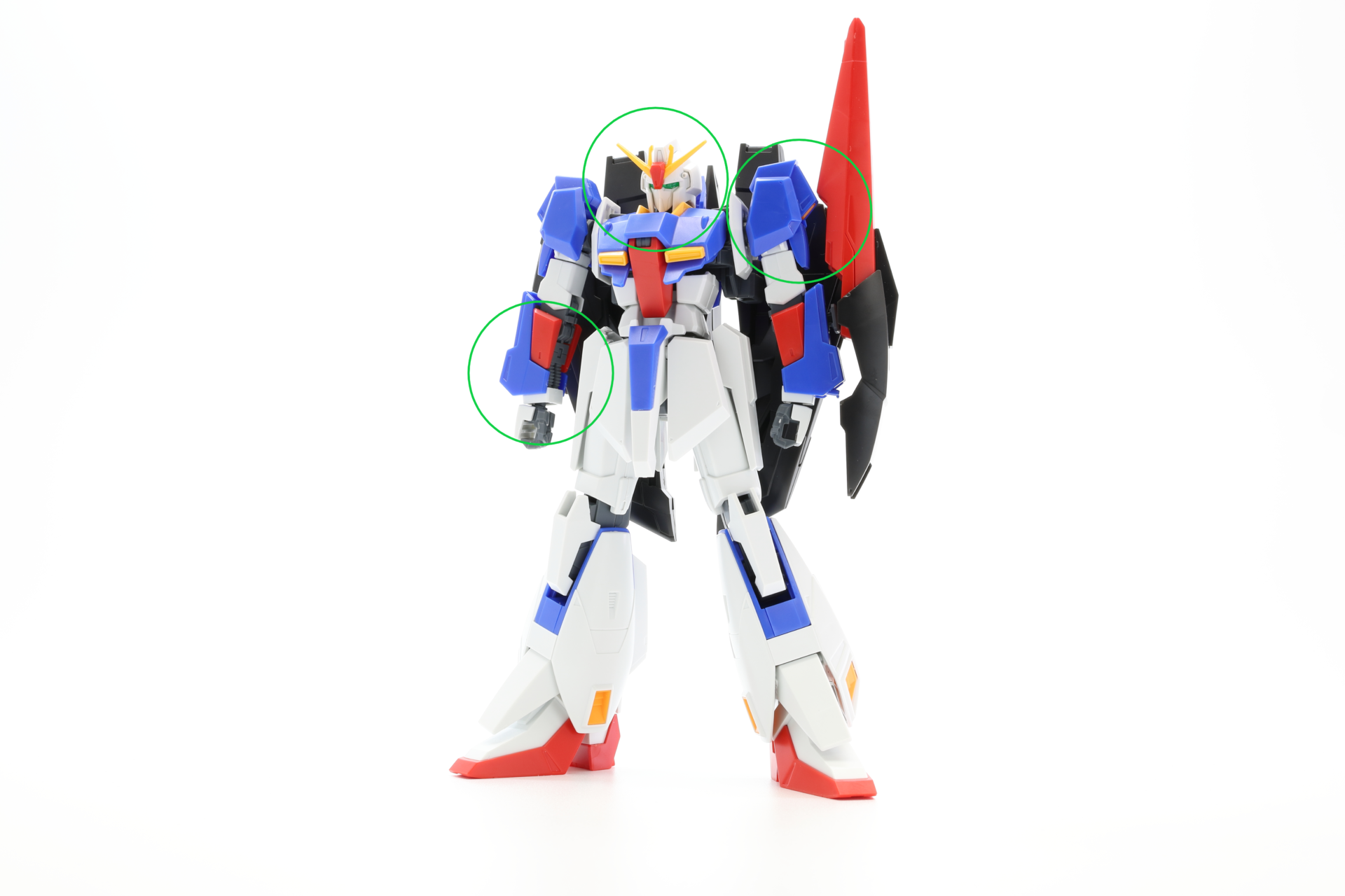 HGUC 1/144 ゼータガンダム 改修 MSZ-006-1〈Zガンダム〉中期型 製作 